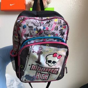 A monster high backpack